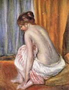 Back View of a Bather